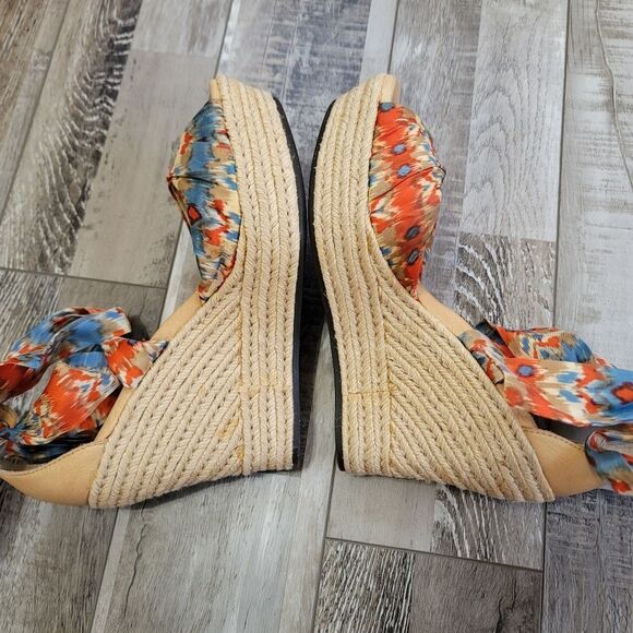 Ugg Santorini Ikat Lucianna Wedge Sandal Size 9 - Picture 5 of 10